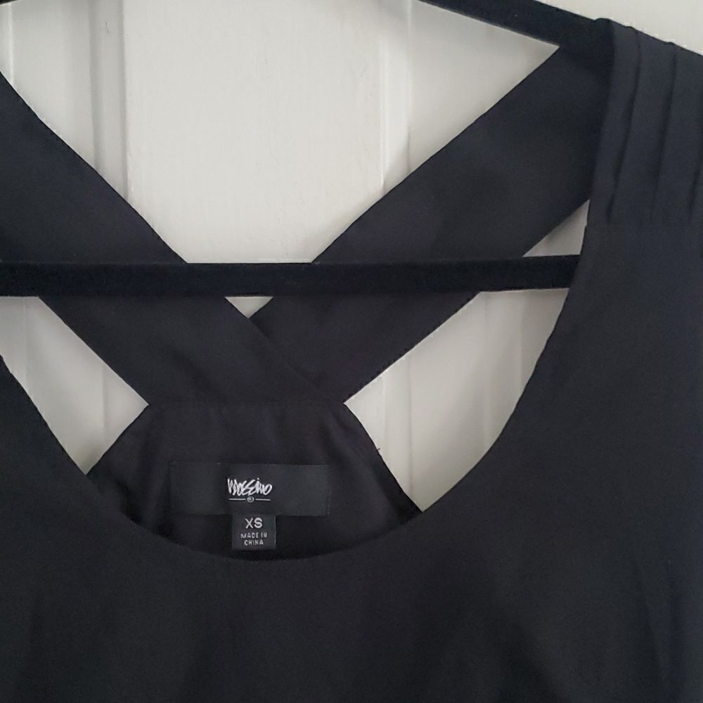 Mossimo Simple Black Mini Dress - Picture 2 of 7